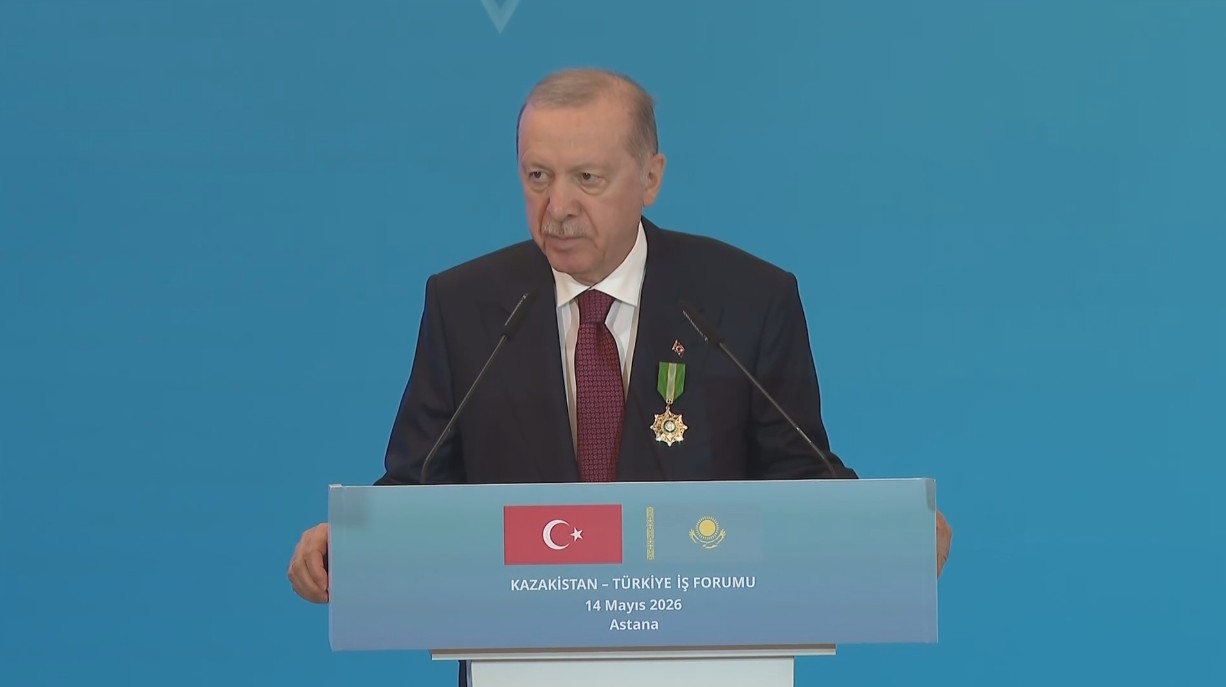 Cumhurbaşkanı Erdoğan Kazakistan'da. "Orta Koridor'un ihyası için çalışıyoruz"