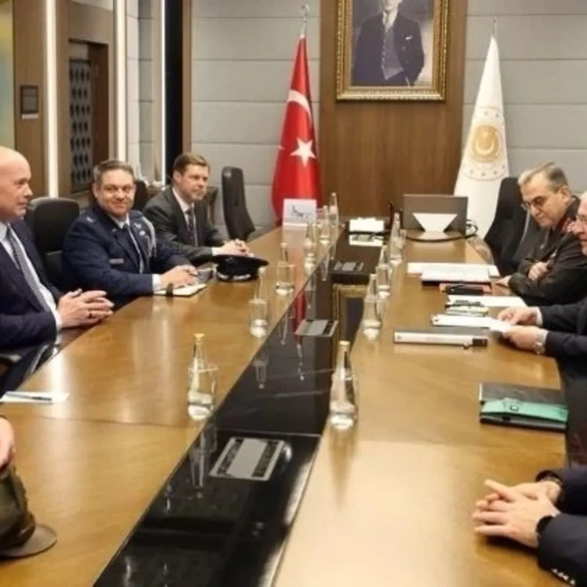 Bakan Güler'den diplomatik temas: NATO Daimi Temsilcilerini kabul etti