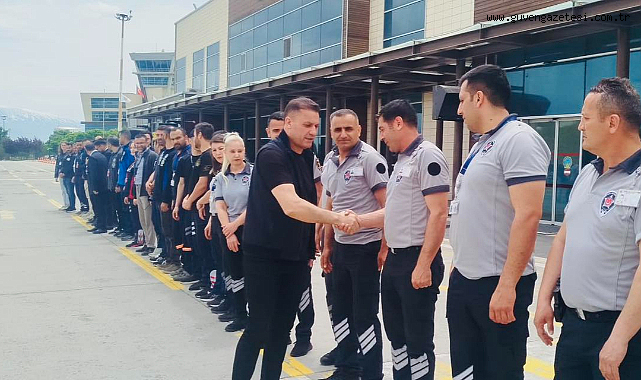 Iğdır Şehit Bülent Aydın Havalimanı’nda Bayramlaşma Programı Düzenlendi