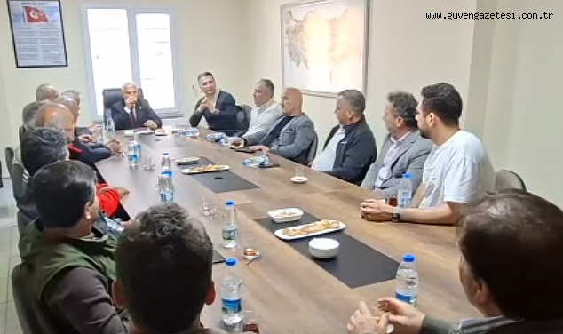 Özden'den Alagöz Maden Sahibi Cantürk Alagöz'e Fahri Hemşerilik Beratı Hazırlığı