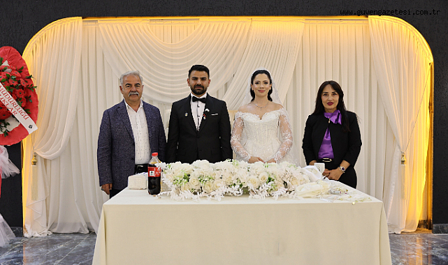 İl Emniyet Müdürü Turgay, Genç Çiftin Mutluluğuna Ortak Oldu