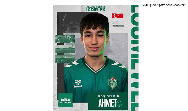 Fenerbahçe'nin Genç Yeteneği Ahmet Köse, Alagöz Holding Iğdır FK’da!