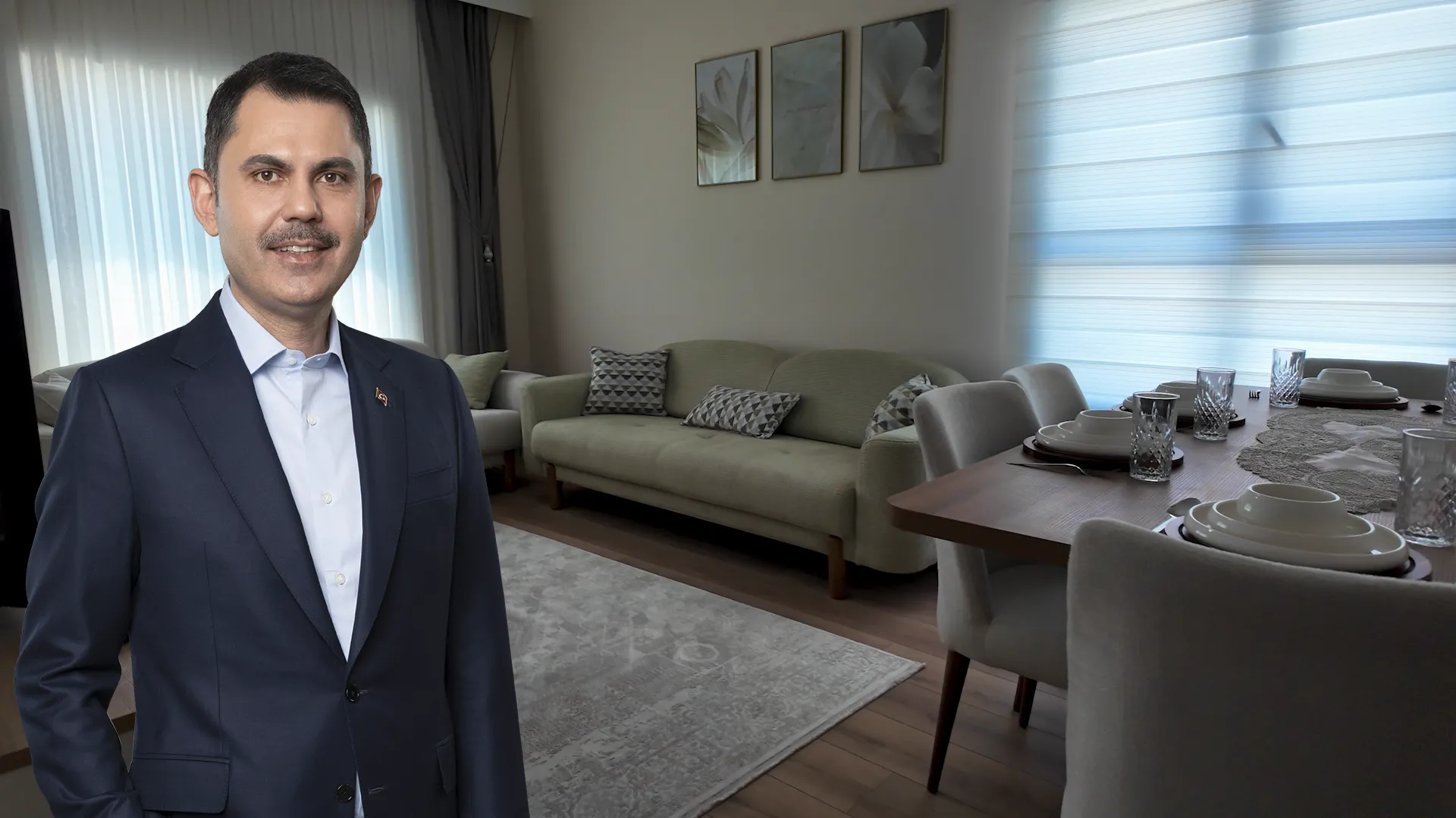 Bakan Kurum paylaştı: "Bu kapıların ardında huzur, mutluluk ve güven var"