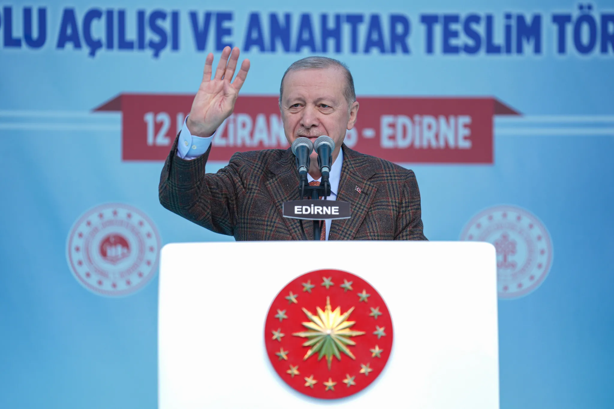 Selimiye Camii yeniden ibadete açıldı! Başkan Erdoğan'dan muhalefete tepki: Vekil misiniz yoksa militan mı?
